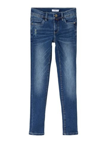 name it Jungen Stretch Skinny Fit Jeans in Blau