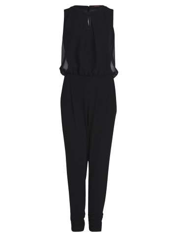 Vera Mont Jumpsuit mit Cut-Outs in Schwarz