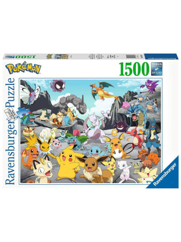 Ravensburger Puzzle 1.500 Teile Pokémon Classics Ab 14 Jahre in bunt