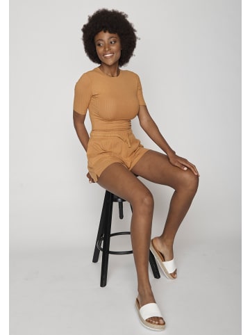 GreenBomb T-Shirt Basic in Haselnuss