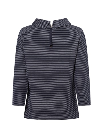 More & More Sweatshirt in marine weiß