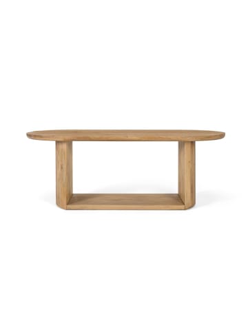 Giner y Colomer Ovaler Tisch aus Mangoholz 210 cm in Brown