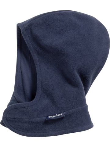 Playshoes Kinder Mütze "Fleece-Schalmütze" in Blau