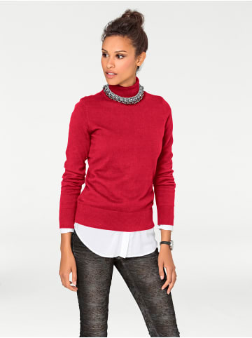 Heine Rollkragen-Pullover in rot