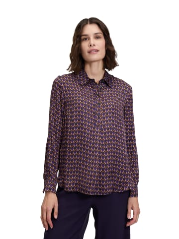 Betty Barclay Longbluse langarm in Purple/Brown