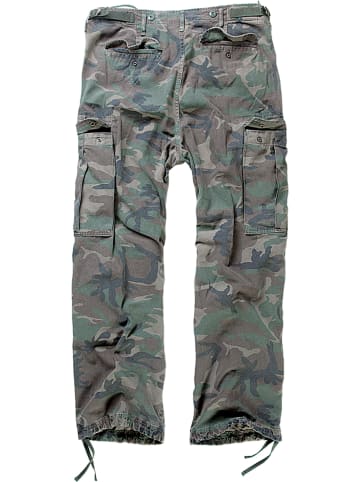 Brandit Cargo-Hosen in olive camo