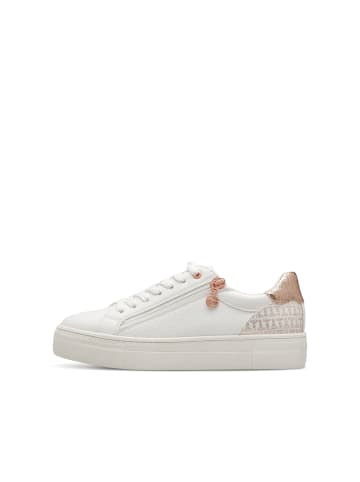 Tamaris Schnürschuhe in WHT/ROSE GOLD