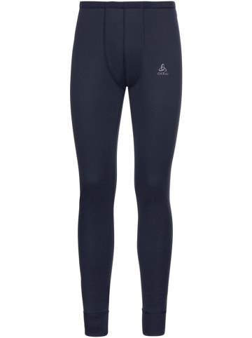 Odlo Funktionsunterwäsche "Baselayer Bottom Long Active Warm Eco" in Blau