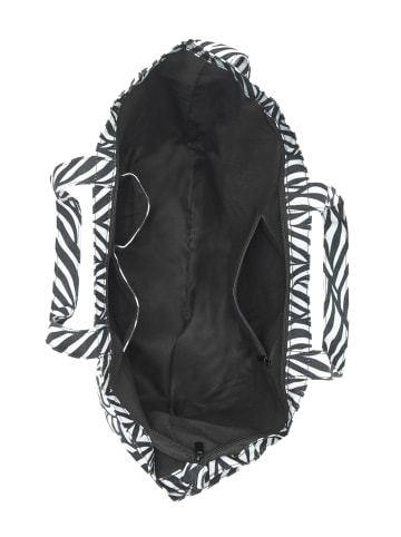 French Connection Shopper in schwarz-weiß