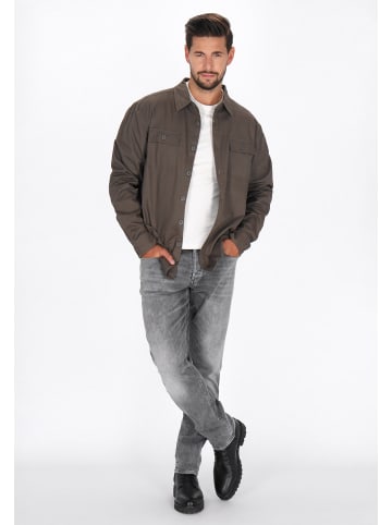 DreiMaster Vintage Men Shirt in stone grey