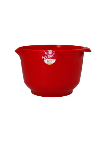 Birkmann Rühr- und Servierschüssel Colour Bowls 3 Liter in Rot