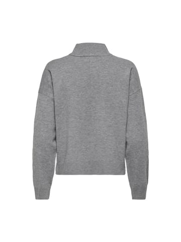 JDY Pullover in Medium Grey Melange