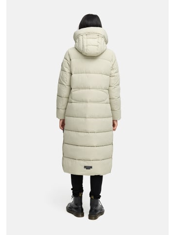 Marikoo Steppmantel Nadeshikoo XVI in Pebble Grey