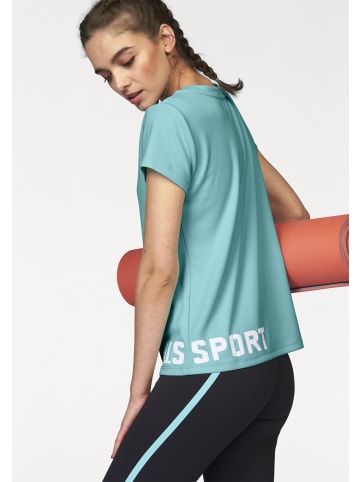 H.I.S. Funktionsshirt in Schwarz/Mint