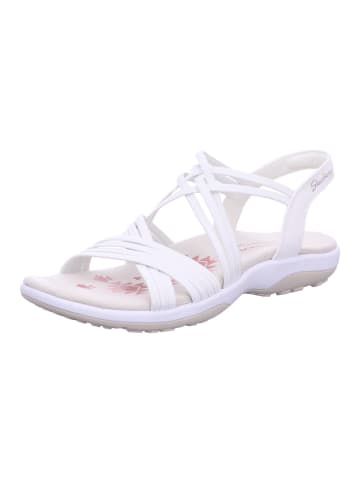 Skechers Damen Sandaletten REGGAE SLIM - SUNNYSIDE in Weiß