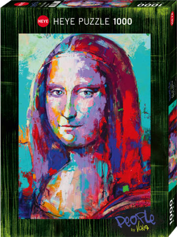 HEYE Puzzle Mona Lisa in Bunt