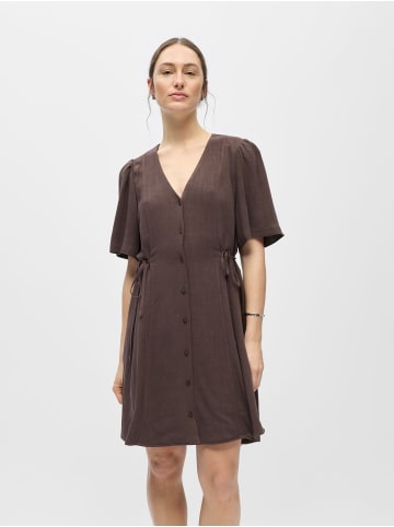 Object Midikleid in Seal Brown