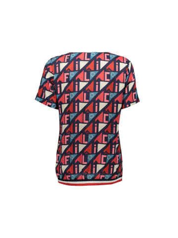 Geisha Rundhals T-Shirt für Damen in Bunt