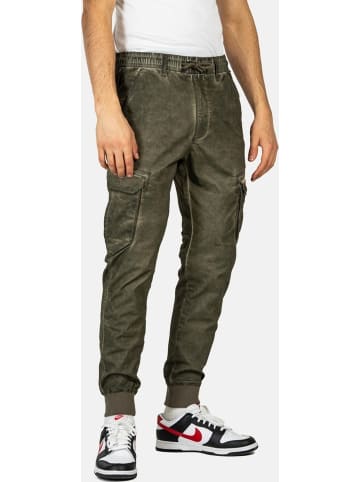 Reell Cargohose "Reflex Rib Cargo" in Grün