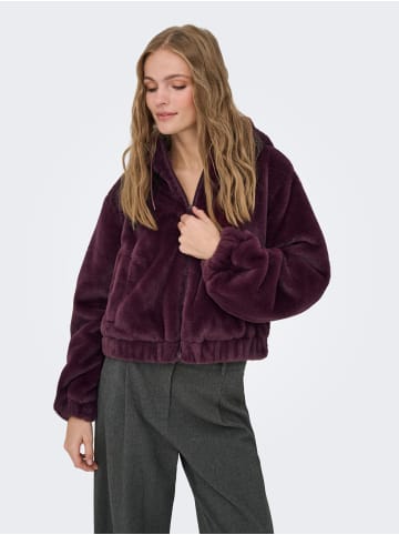 JDY Kunstpelzjacke in Fig