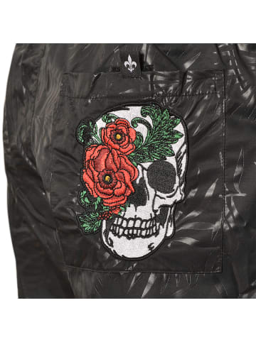 Roberto Geissini Skull Rose Badehose Schwarz