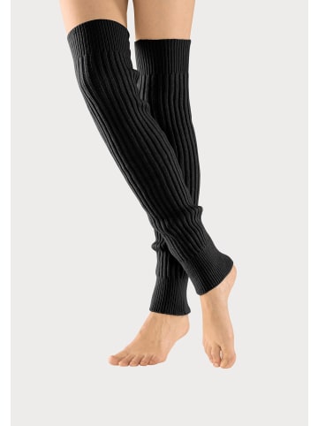 LAVANA basic Beinstulpen in schwarz