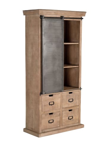 Giner y Colomer Küchenhochschrank aus Mangoholz in Brown