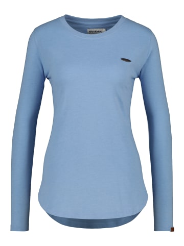 alife and kickin Langarmshirt, Shirt LeaAK A in fjord melange
