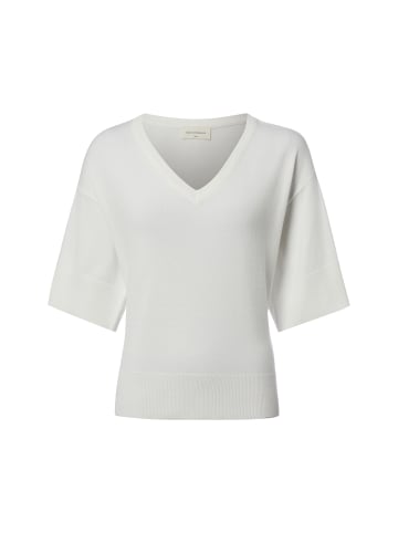 MOSS COPENHAGEN Kurzarm-Strickpullover MSCHEslina Rachelle  in weiß - 0001