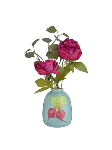Butlers Vase VEGGIE Rote Beete in Hellblau