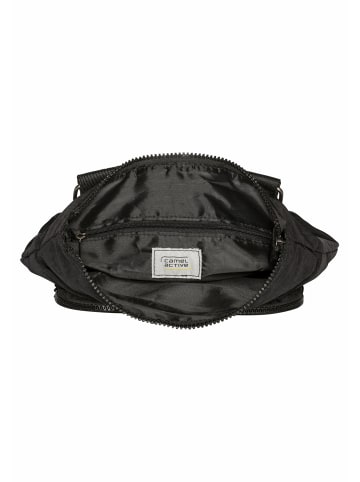 Camel Active JOURNEY Cross Bag mit Reißverschluss am Hauptfach in Schwarz