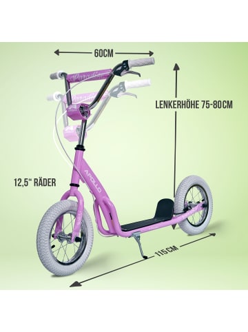 Apollo Retro Scooter " Paradise " in rosa