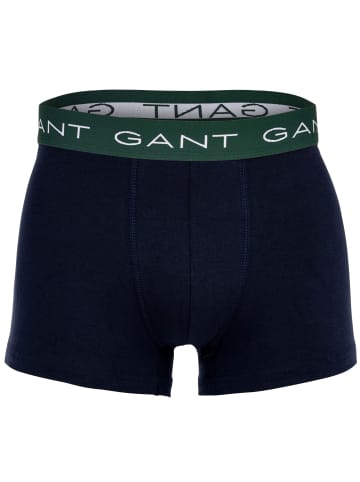 Gant Boxershort 3er Pack in Schwarz/Grün