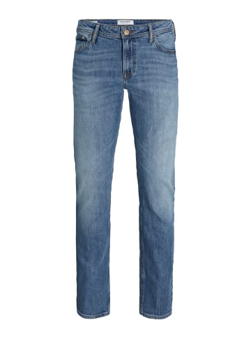 JACK & JONES PLUS Tapered Fit Jeans in Blue Denim