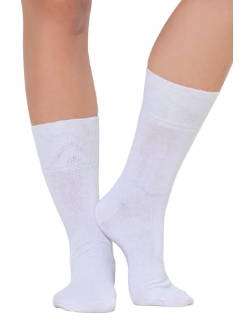 Ulla Popken Socken in schneeweiß