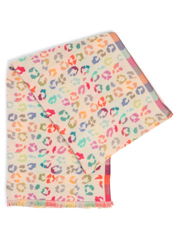 Marie Lund Schal in beige mehrfarbig - 0001