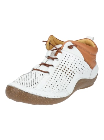 Cosmos Comfort Halbschuhe in Weiß/Braun