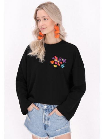 IZIA Women Sweatshirt in black