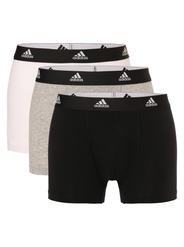 adidas Performance Boxershorts im 3er-Pack in weiß hellgrau