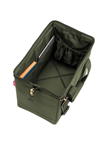 Reisenthel travelling allrounder M - Reisetasche 40 cm (smiley grey) in forest gold