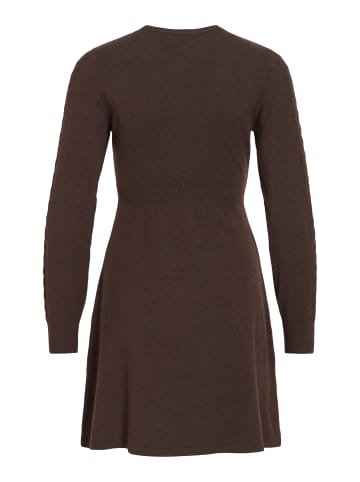 Vila Kleid VIKerry in schoko - 0001