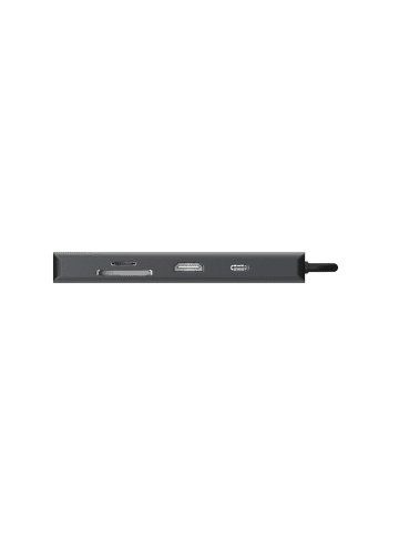 COFI 1453 Sitecom 8-in-1 USB-C Stromversorgungs-Multiport-Adapter in Grau