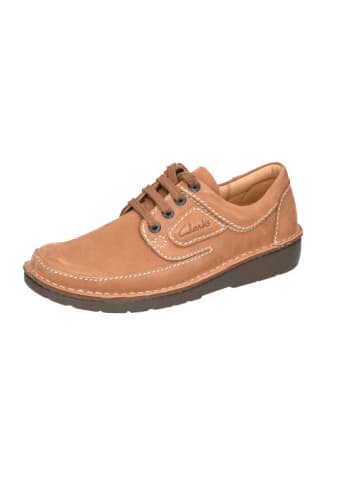 Clarks Sportlicher Schnürschuh in beige