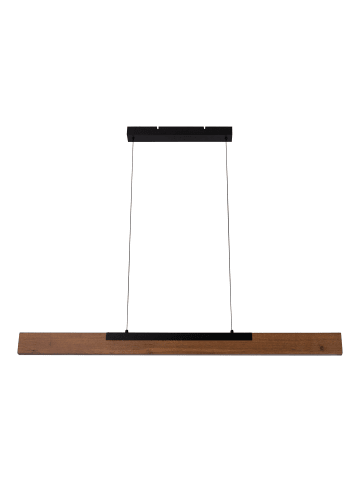näve LED Pendelleuchte "WILMA" in braun - (L)122.2 cm x (B)6 cm x (H)150 cm - EEK E