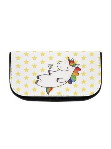 Mr. & Mrs. Panda Make-up Täschchen Einhorn Blümchentail ohne Spruch in Weiß