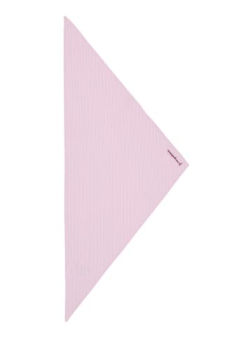 Marc O'Polo DENIM Gestreiftes Dreieckstuch in Light Pink