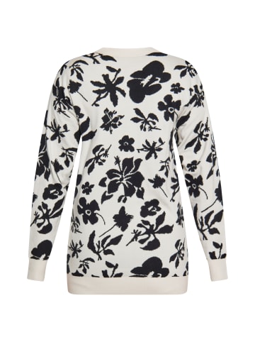 Albee Women Cardigan in Wollweiss Schwarz