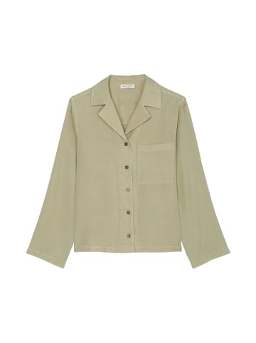 Marc O'Polo Bluse im Pyjama-Stil regular in steamed sage