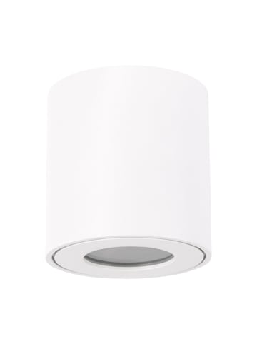 Licht-Erlebnisse Außen Deckenlampe Ø 8 x (H)8.4 cm in Weiß