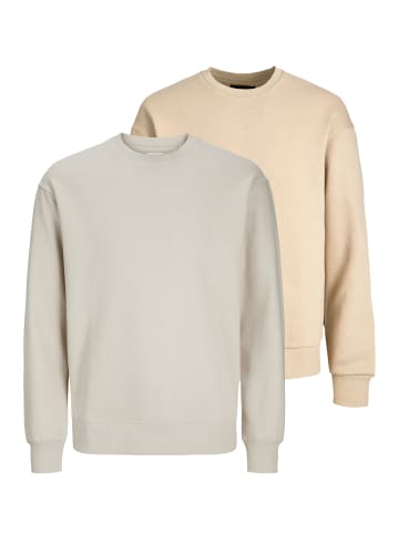 Jack & Jones Sweatshirt Star in Beige / creme
